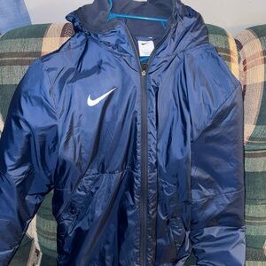 Nike Men's Navy Windbreaker Jacket
